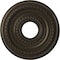 Ekena Millwork Cole PVC Ceiling Medallion (Canopies up to 4 1/4"), 13"OD x 3 1/2"ID x 3/4"P, Metallic Dark Bronze CMP13COCDB - alternate 1